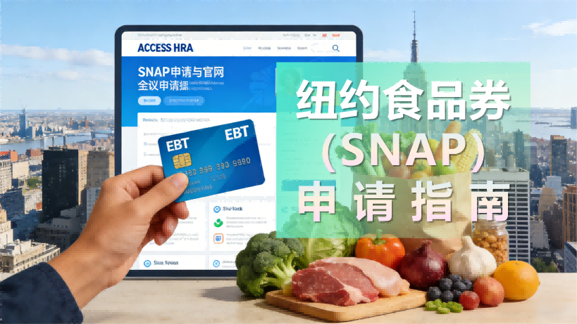 NYC生活指南 | 如何申请SNAP食品福利券