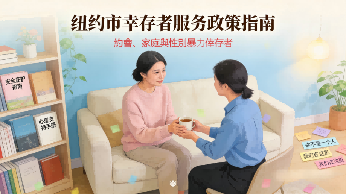 NYC政策56>紐約市約會、家庭和性別暴力倖存者服務政策指南